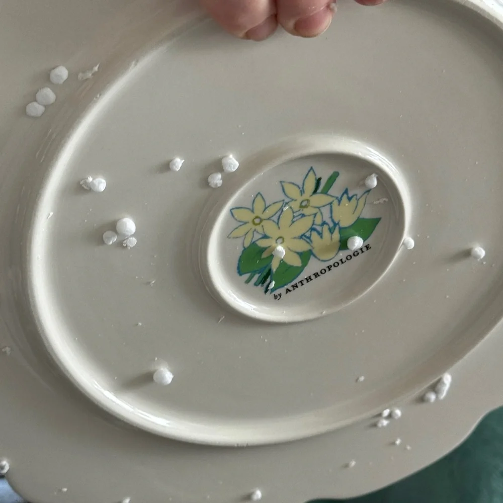 Green Lyla Dinner Plates‎